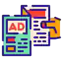 Advertising icon by WANICON at https://freeicons.io/profile/88863